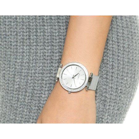 Michael Kors Darci Silver Dial Silver Mesh Bracelet Watch for Women - MK3367 Buy Now By Michael Kors