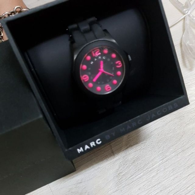 Marc Jacobs Pelly Black Dial Black Silicone Strap Watch for Women - MBM2517 Buy Now By Marc Jacobs