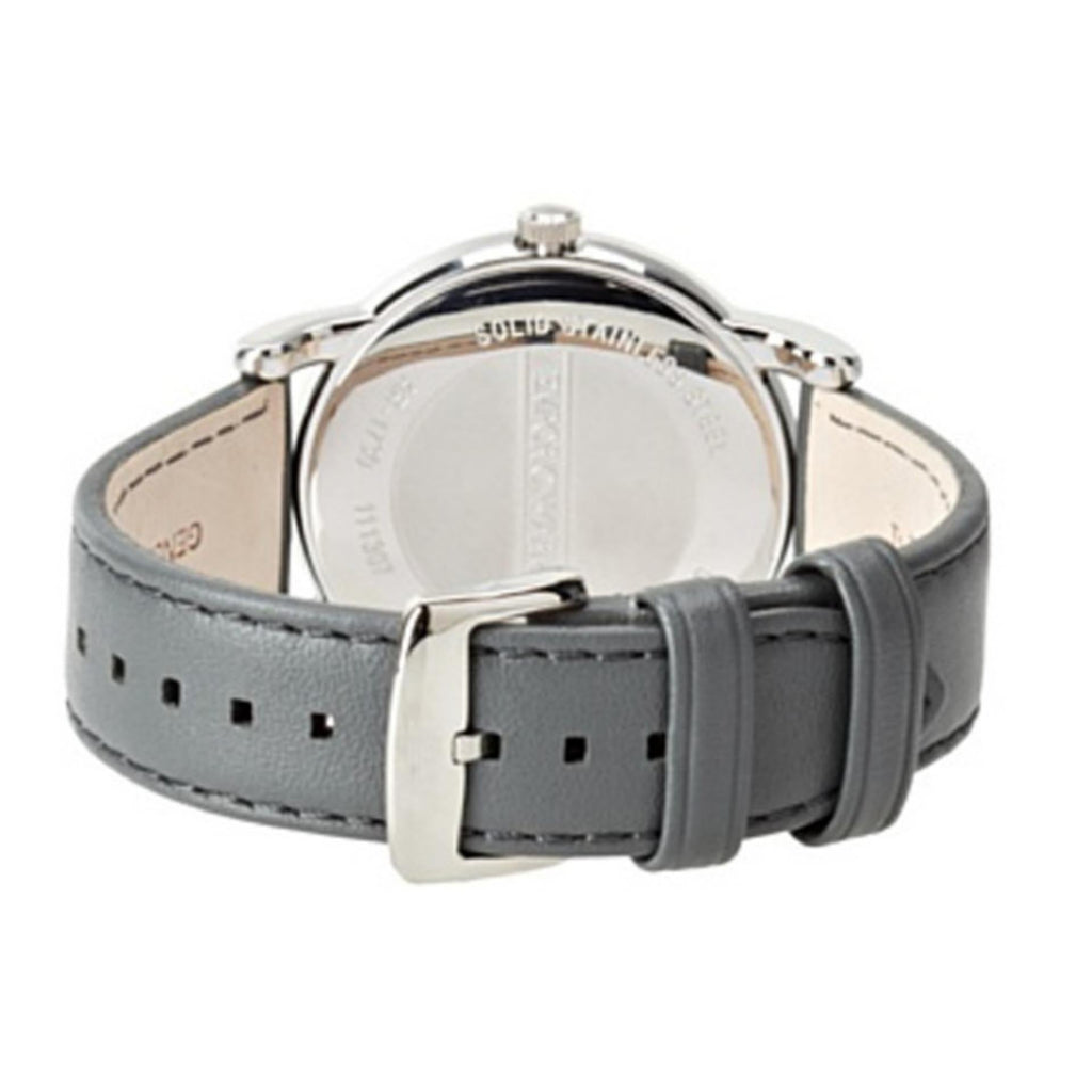 Emporio Armani Classic Quartz Grey Dial Grey Leather Strap Watch For Men - AR1730 Buy Now By Emporio Armani