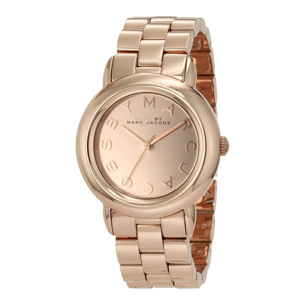 Marc Jacobs Marci Rose Gold Dial Rose Gold Steel Strap Watch for Women - MBM3099 Buy Now By Marc Jacobs