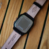 Fossil Inscription Automatic Skeleton Rose Gold Dial Black Leather Strap Watch for Men - BQ2572 Buy Now By Fossil