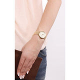 Fossil Tailor Gold Dial Gold Steel Strap Watch for Women - ES3714 Buy Now By Fossil