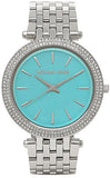 Michael Kors Darci Mother of Pearl Blue Dial Silver Steel Strap Watch for Women - MK3515 Buy Now By Michael Kors