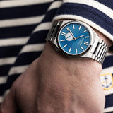 Citizen Tsuyosa Automatic Blue Dial Silver Steel Strap Watch For Men - NK5010-51L Buy Now By Citizen