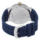 Salvatore Ferragamo F-80 Blue Dial Blue Rubber Strap Watch For Men - SFHY01122 Buy Now By Salvatore Ferragamo
