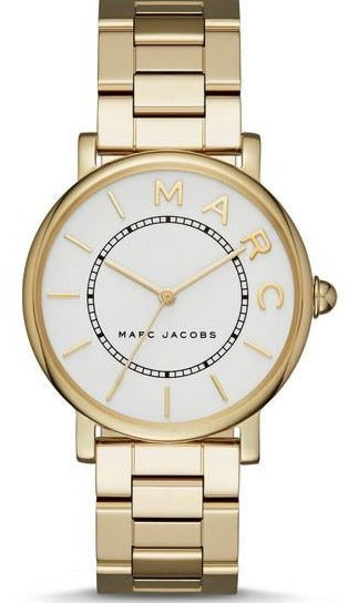 Marc Jacobs Roxy White Dial Gold Steel Strap Watch for Women - MJ3522 Buy Now By Marc Jacobs