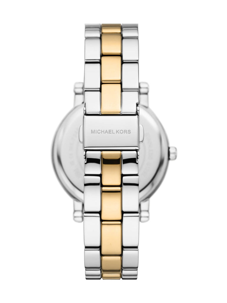Michael Kors Corey Analog Silver Dial Two Tone Steel Strap Watch for Women - MK7348 Buy Now By Michael Kors