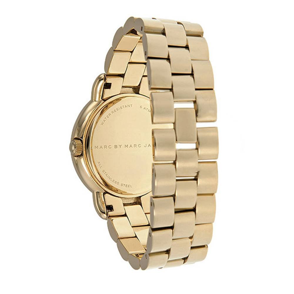 Marc Jacobs Marci Gold Dial Gold Steel Strap Watch for Women - MBM3098 Buy Now By Marc Jacobs