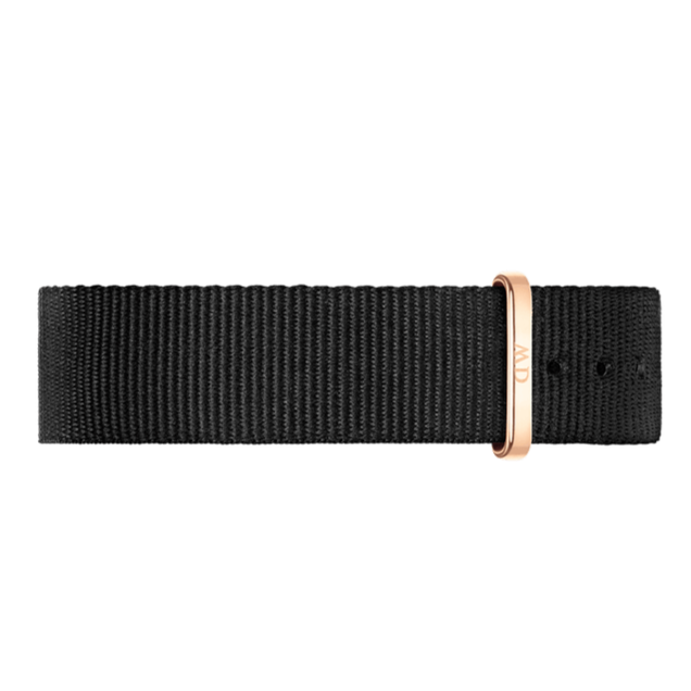 Daniel Wellington Classic Cornwall White Dial Black Nylon Strap Watch For Men - DW00100257 Buy Now By Daniel Wellington