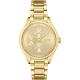 Hugo Boss Grand Course Gold Dial Gold Steel Strap Watch for Women - 1502584 Buy Now By Hugo Boss