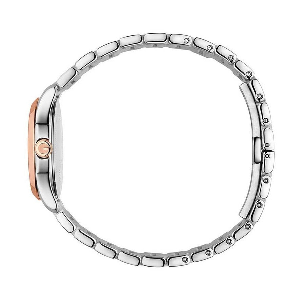 Gucci G Timeless Grey Dial Two Tone Steel Strap Watch For Women - YA126527 Buy Now By Gucci