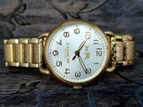 Coach Delancey Classic White Dial Gold Steel Strap Watch for Women - 14502261 Buy Now By Coach