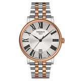 Tissot T Classic Carson Premium Silver Dial Two Tone Steel Strap Watch For Men - T122.410.22.033.00 Buy Now By Tissot