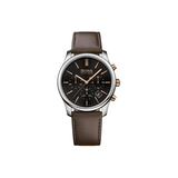 Hugo Boss Time One Black Dial Brown Leather Strap Watch for Men - 1513448 Buy Now By Hugo Boss