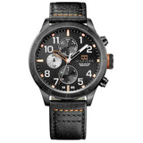 Tommy Hilfiger Trent Multifunction Black Dial Black Leather Strap Watch for Men - 1791136 Buy Now By Tommy Hilfiger