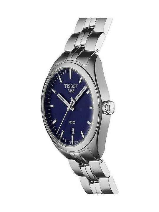 Tissot PR 100 Sport Chic 39mm Blue Dial Watch For Men - T101.410.11.041.00 Buy Now By Tissot