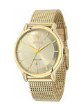 Maserati Epoca Golden Dial Golden Mesh Bracelet Watch For Men - R8853118003 Buy Now By Maserati