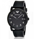 Emporio Armani Luigi Quartz Black Dial Black Silicon Strap Watch For Men - AR11071 Buy Now By Emporio Armani