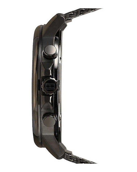 Tommy Hilfiger London Chronograph Grey Dial Grey Mesh Bracelet Watch for Men - 1791530 Buy Now By Tommy Hilfiger