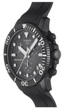 Tissot Seastar 1000 Chronograph Black Dial Black Rubber Strap Watch For Men - T120.417.37.051.02 Buy Now By Tissot