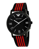 Emporio Armani Kappa Black Dial Two Tone NATO Strap Watch For Men - AR11015 Buy Now By Emporio Armani