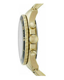 Guess BFF Multifunction Black Dial Gold Steel Strap Watch for Women - W0231L3 Buy Now By Guess