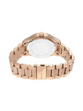 Michael Kors Layton Rose Gold Dial Rose Gold Steel Strap Watch for Women - MK6395 Buy Now By Michael Kors