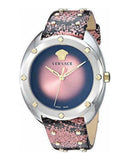 Versace Shadov Pink Dial Pink Leather Strap Watch for Women - VEBM00818 Buy Now By Versace