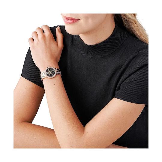 Michael Kors Camille Chronograph Grey Dial Rose Gold Steel Strap Watch For Women - MK6983 Buy Now By Michael Kors