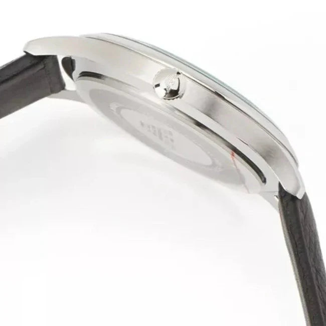 Emporio Armani Lambda Classic Quartz Black Dial Black Leather Strap Watch For Men - AR11020 Buy Now By Emporio Armani