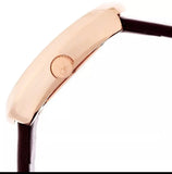 Calvin Klein Incentive White Dial Brown Leather Strap Watch for Women - K3P236G6 Buy Now By Calvin Klein