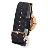 Daniel Wellington Classic Cornwall Black Dial Black Nylon Strap Watch For Women - DW00100148 Buy Now By Daniel Wellington