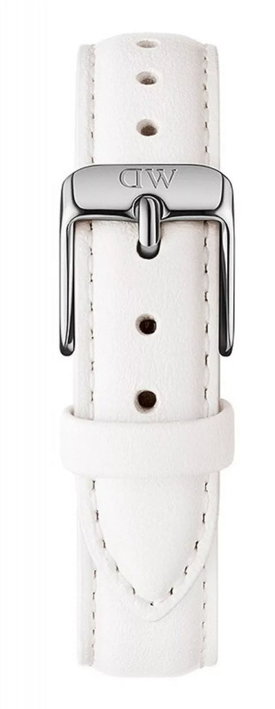 Daniel Wellington Petite Bondi White Dial White Leather Strap Watch For Women - DW00100190 Buy Now By Daniel Wellington