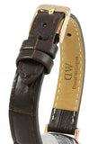 Daniel Wellington Classic Petite York Black Dial Brown Leather Strap Watch For Women - DW00100226 Buy Now By Daniel Wellington