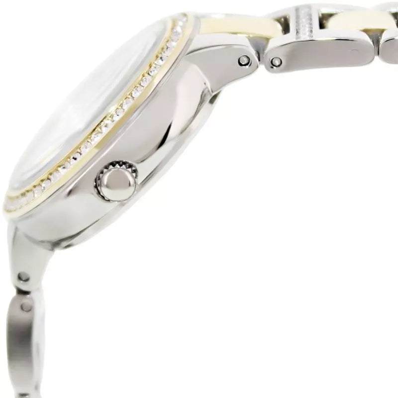 Fossil Virginia Silver Dial Two Tone Steel Strap Watch for Women - ES3503 Buy Now By Fossil