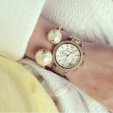 Michael Kors Parker White Dial Two Tone Steel Strap Watch for Women - MK5626 Buy Now By Michael Kors