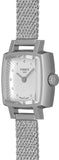 Tissot Lovely Square Silver Dial Silver Mesh Bracelet Watch For Women - T058.109.11.036.00 Buy Now By Tissot