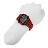 Fossil Retro Analog-Digital Black Dial Red Steel Strap Watch for Men - FS5897 Buy Now By Fossil