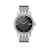 Tissot Bridgeport Black Dial Silver Steel Strap Watch For Women - T097.010.11.058.00 Buy Now By Tissot