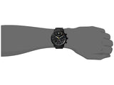 Fossil Goodwin Chronograph Black Dial Black Steel Strap Watch for Men - FS5413 Buy Now By Fossil