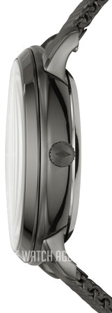 Fossil Neutra Automatic Skeleton Black Dial Grey Mesh Strap Watch for Men - ME3185 Buy Now By Fossil