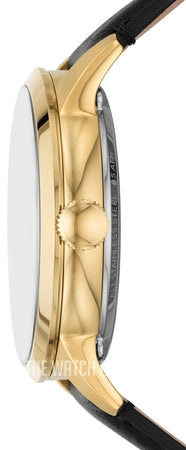 Fossil Townsman Automatic Skeleton Black Dial Black Leather Strap Watch for Men - ME3210 Buy Now By Fossil