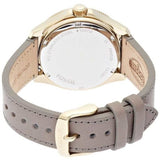 Fossil Cecile Champagne Dial Grey Leather Strap Watch for Women - AM4529 Buy Now By Fossil