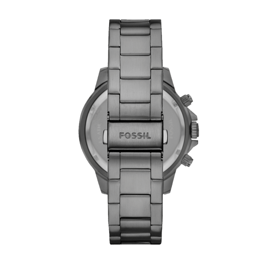 Fossil Bannon Multifunction Chronograph Grey Dial Grey Steel Strap Watch for Men - BQ2491 Buy Now By Fossil