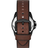Fossil Nate Chronograph Brown Dial Brown Leather Strap Watch for Men - JR1511 Buy Now By Fossil