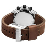 Fossil Retro Traveler Chronograph White Dial Brown Leather Strap Watch for Men - CH2886 Buy Now By Fossil