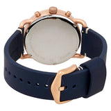 Fossil The Commuter Blue Dial Blue Leather Strap Watch for Men - FS5404 Buy Now By Fossil