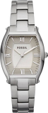 Fossil Wallace Designer Silver Dial Silver Steel Strap Watch for Women - ES3057 Buy Now By Fossil