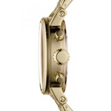 Fossil Boyfriend Chronograph Gold Dial Gold Steel Strap Watch for Women - ES2197 Buy Now By Fossil