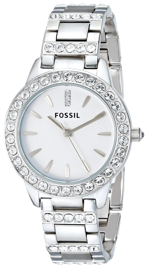 Fossil Jesse White Dial Silver Steel Strap Watch for Women - ES2362 Buy Now By Fossil